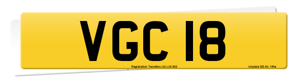 Registration number VGC 18